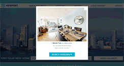 Desktop Screenshot of newportrentals.com